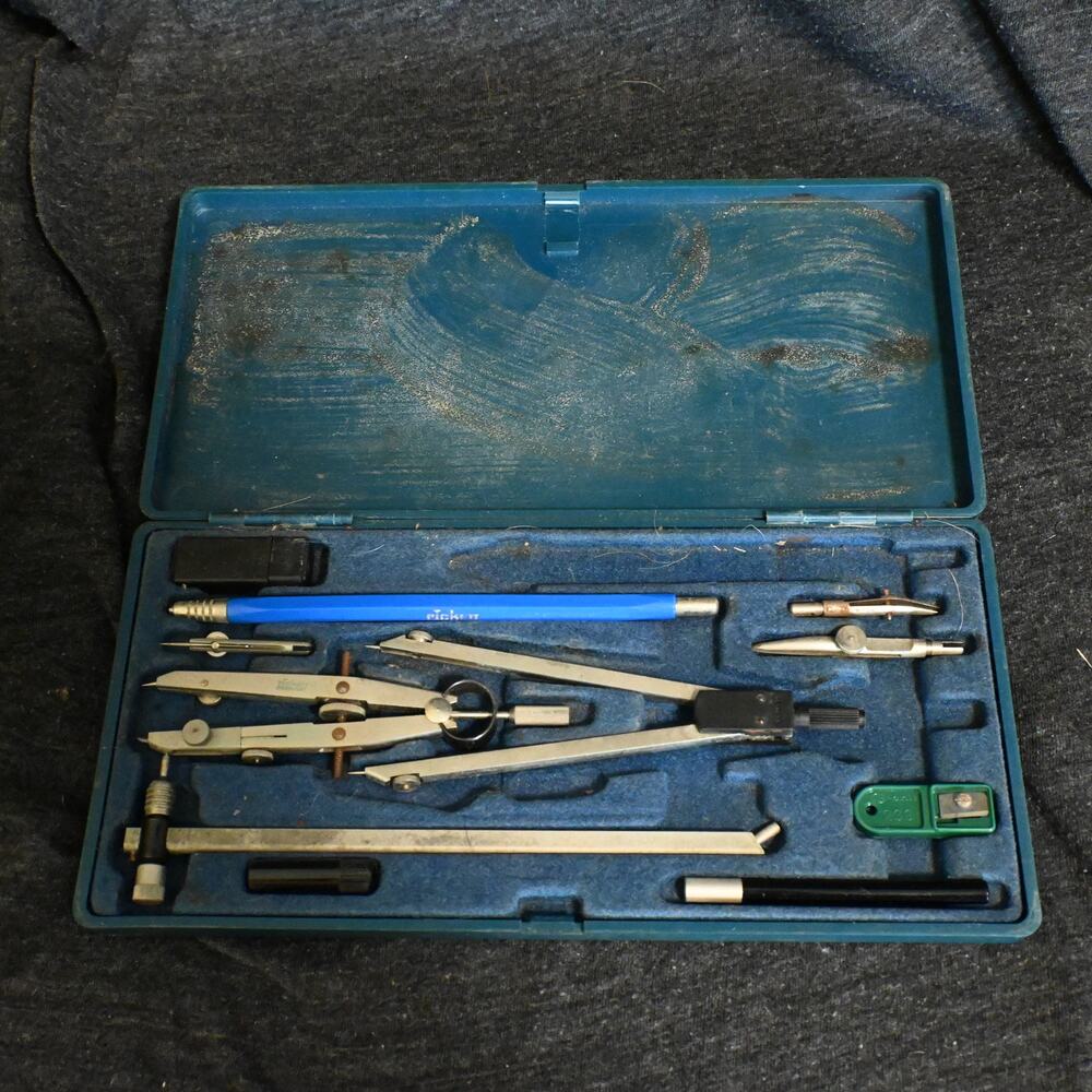 Pickett Drafting Set (INCOMPLETE, SEE PHOTOS) 1503 N